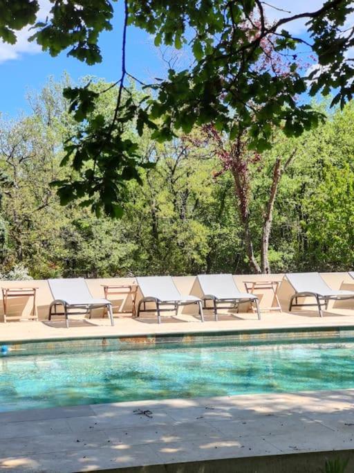 Villa Handres Nans-les-Pins Ngoại thất bức ảnh